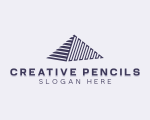 Tech Studio Pyramid logo design