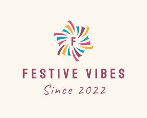 Festival - Festive Firework Display logo design