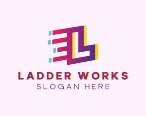 Speedy Letter L Motion Business logo design