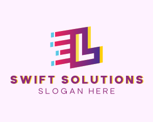 Speedy - Speedy Letter L Motion Business logo design