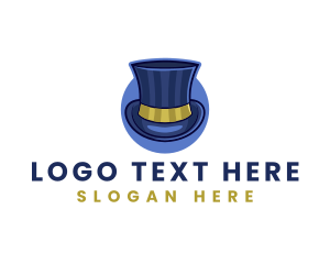 Performer - Magician Top Hat logo design