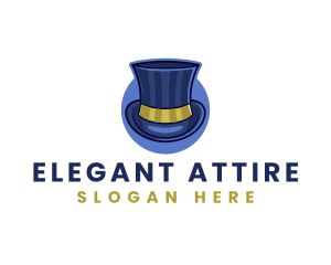 Attire - Magician Top Hat logo design