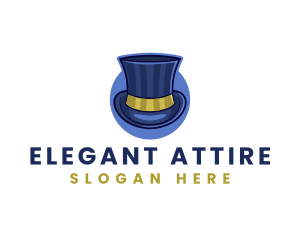 Magician Top Hat logo design