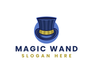 Magician Top Hat logo design