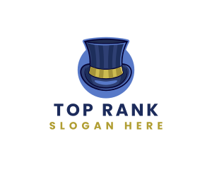 Magician Top Hat logo design