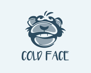 Monkey Chimp Face  logo design