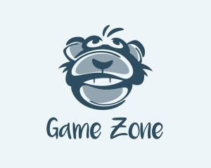 Monkey Chimp Face  logo design