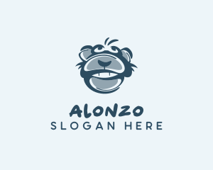 Monkey Chimp Face  logo design