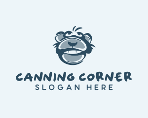 Monkey Chimp Face  logo design