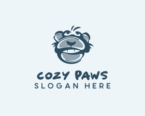 Monkey Chimp Face  logo design