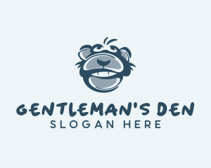 Monkey Chimp Face  logo design