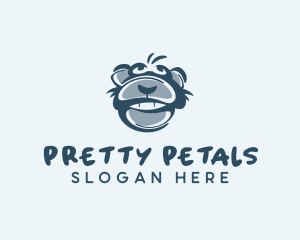 Monkey Chimp Face  logo design