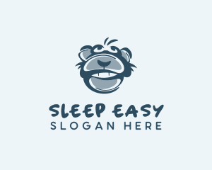 Monkey Chimp Face  logo design