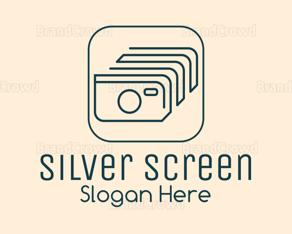 Photo Camera Album Logo