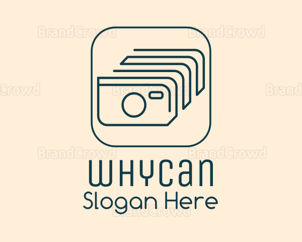 Photo Camera Album Logo