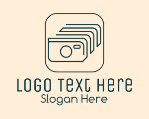 Photo Booth - Photo Camera Album logo design