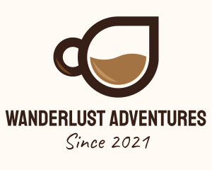 Coffee - Coffee Droplet Cup logo design