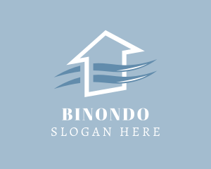 Wind - Home Ventilation System logo design