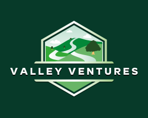 Valley - Mountain Valley Trekking logo design