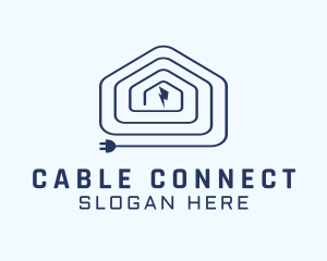 Cable - Electrical Power House logo design