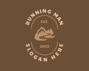 Camping - Generic Mountain Travel logo design