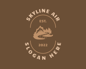 Campground - Generic Mountain Travel logo design