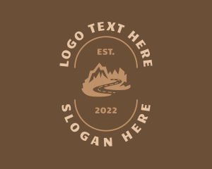 Signage - Generic Mountain Travel logo design
