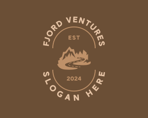 Fjord - Generic Mountain Travel logo design