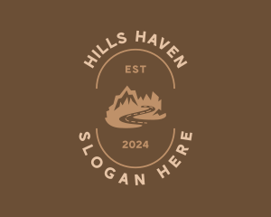 Generic Mountain Travel logo design