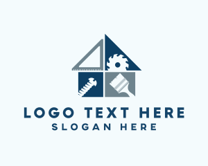 Attic - Construction Builder Tools logo design