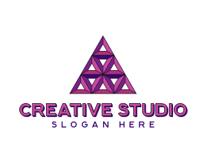 Pyramid Studio Creative logo design