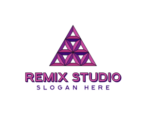 Pyramid Studio Creative logo design