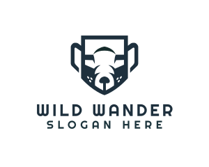 Wildlife Bear Zoo logo design