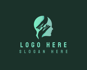 Therapist - Mental Health Human logo design