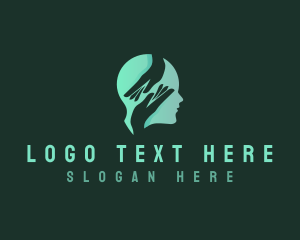 Brain - Mental Health Human logo design