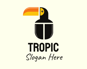 Toucan Computer Mouse logo design