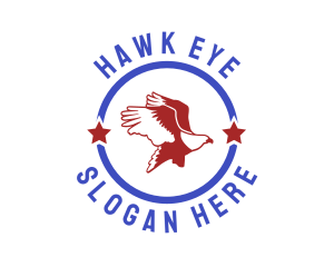 Hawk - Patriot Hawk Eagle logo design