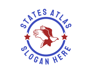 Patriot Hawk Eagle logo design