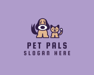 Dog Cat Pet logo design