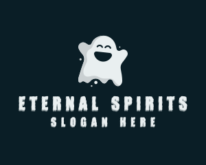 Spooky Ghost Costume logo design