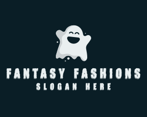 Costume - Spooky Ghost Costume logo design