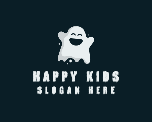 Spooky Ghost Costume logo design