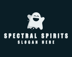 Spooky Ghost Costume logo design