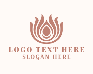 Drop - Beauty Floral Extract logo design