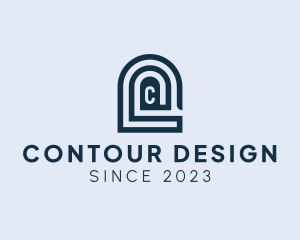 Home Construction Interior Design logo design