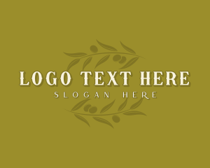 Branch - Olive Leaf Branch logo design