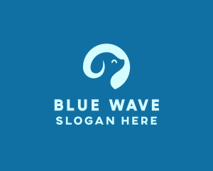 Blue - Blue Puppy Dog logo design