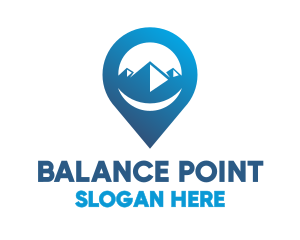 Blue Mountain Point logo design