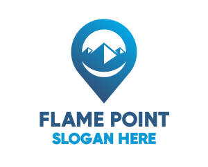 Blue Mountain Point logo design