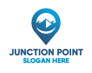 Blue Mountain Point logo design